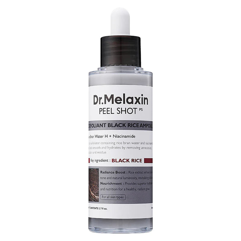 Dr.Melaxin Peel Shot Exfoliating Black Rice Ampoule