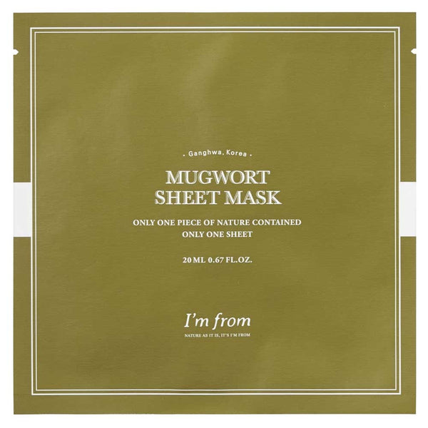 I'm From Mugwort Sheet Mask