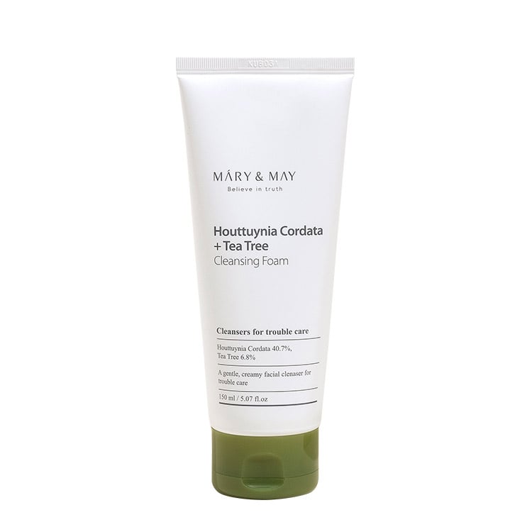 Mary&May Houttuynia Cordata + Tea Tree Cleansing Foam