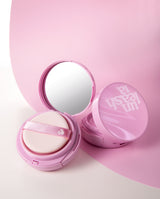 Unleashia Don't Touch Glass Pink Cushion