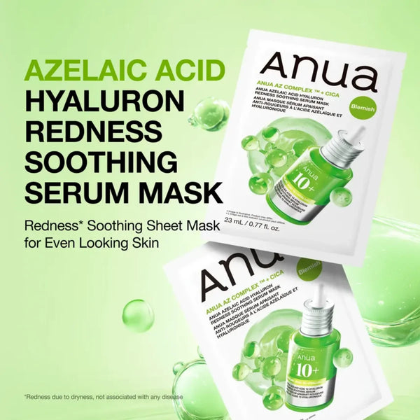 Anua Azelaic Acid Hyaluron Redness Soothing Serum Mask
