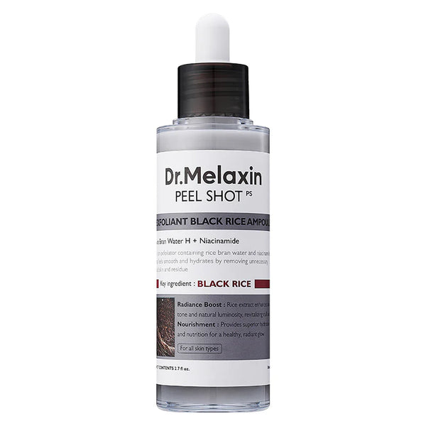 Dr.Melaxin Peel Shot Exfoliating Black Rice Ampoule