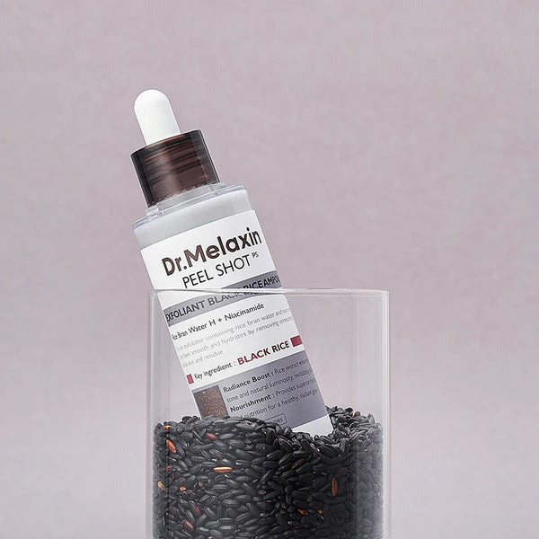 Dr.Melaxin Peel Shot Exfoliating Black Rice Ampoule