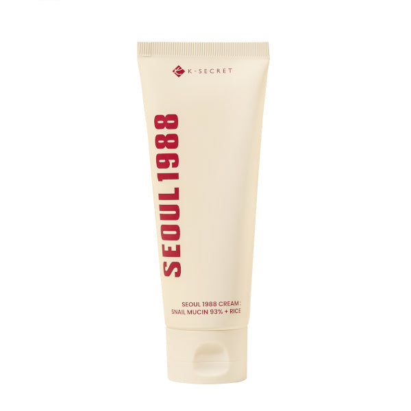 K-Secret Seoul 1988 Cream: Snail Mucin 93% + Rice