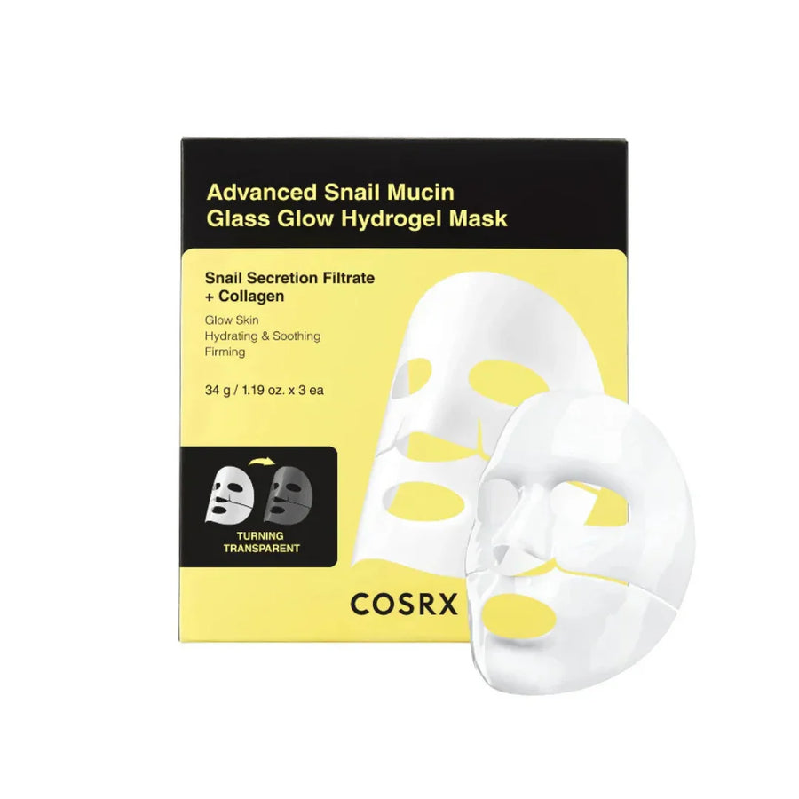 COSRX Advanced Snail Mucin Glass Glow Hydrogel Mask