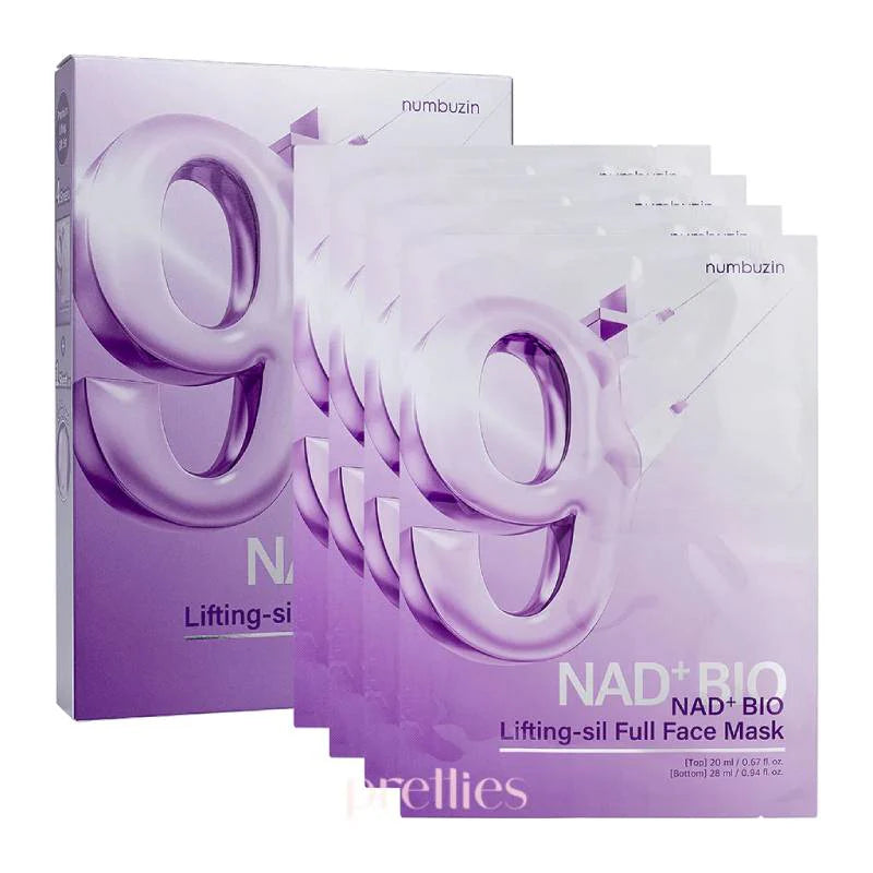 Numbuzin NAD+ BIO Lifting-sil Full Face Mask Pack