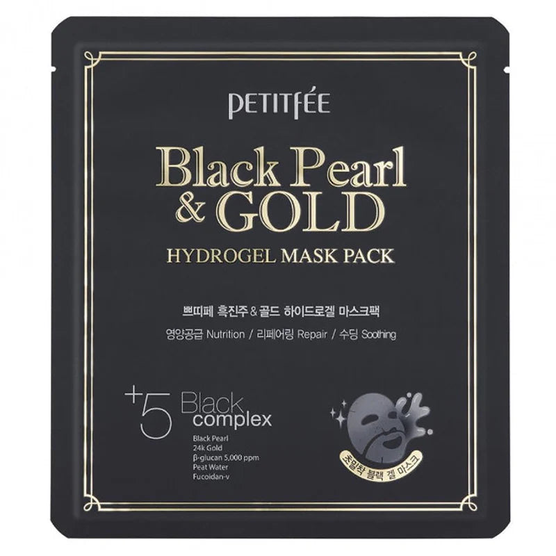 Petitfee Black Pearl & Gold 5 pack