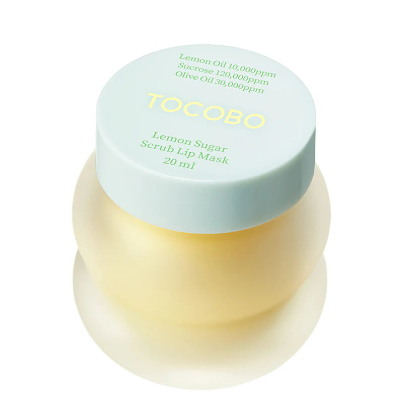 Tocobo Lemon Sugar Fresh Scrub Lip Mask
