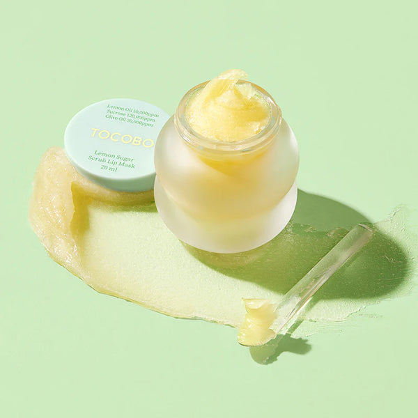 Tocobo Lemon Sugar Fresh Scrub Lip Mask
