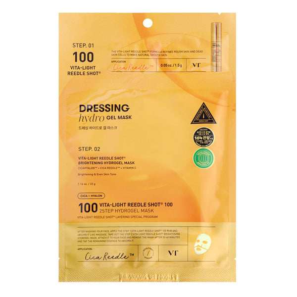 VT Cosmetics Vita-Light Reedle Shot 100 + Hydrogel Mask