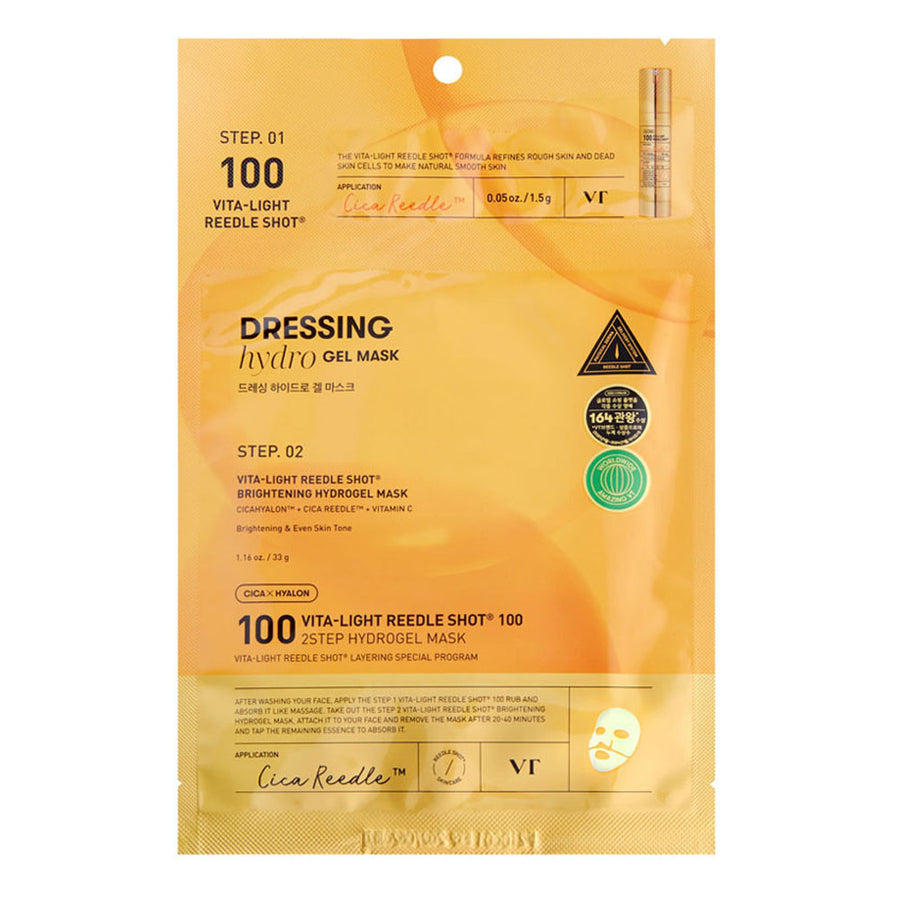 VT Cosmetics Vita-Light Reedle Shot 100 + Hydrogel Mask