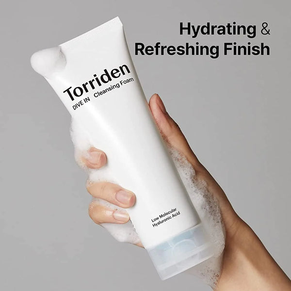 Torriden DIVE-IN Low Molecular Hyaluronic Acid Cleansing Foam