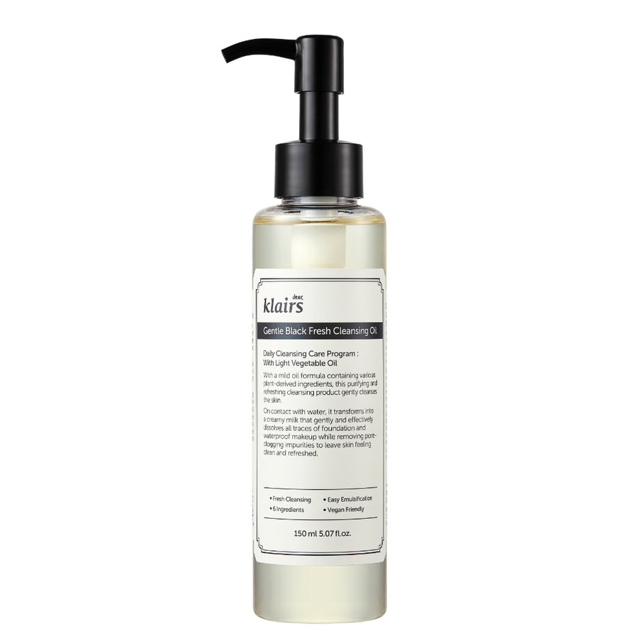 Klairs Gentle Black Fresh Cleansing Oil