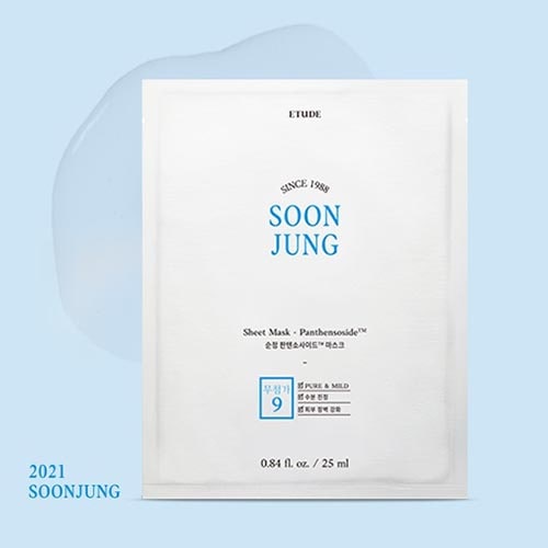 Etude House Soonjung Panthensoside Sheet Mask